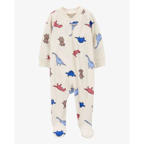 Baby Dinosaur 2-Way Zip Thermal Sleep & Play Pajamas - Carter's | Carter's