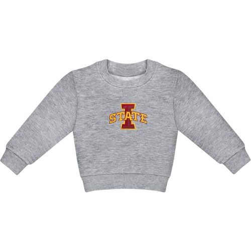 Creative Knitwear College Baby Sweat Shirt Long Sleeve - Embroidered Team Logo, for Boys & Girls (12 Months - 4T)