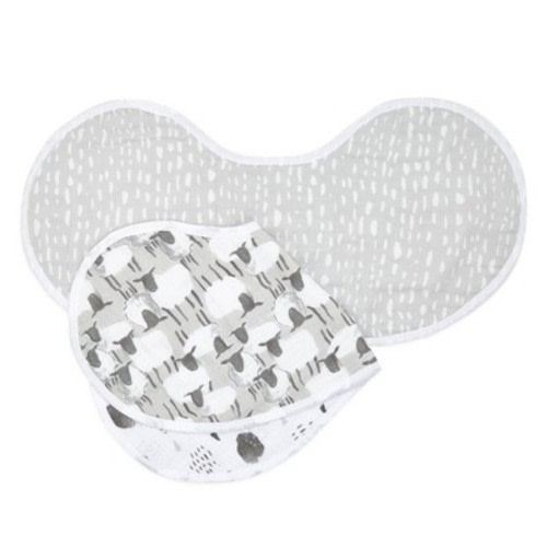 Aden By Aden + Anais Burpy Bib - Pasture - 2pk
