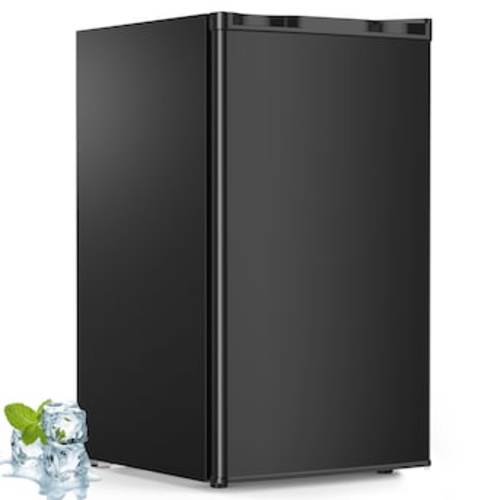 COWSAR 3.2-cu ft Mini Fridge with Freezer (Black) LSF58MF90B at Lowes.com
