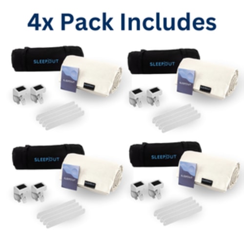 Sleepout® Portable Blackout Curtain 3.0 | 100% Blackout in Seconds