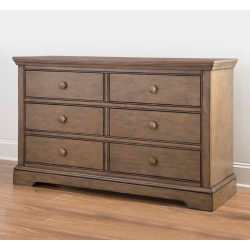 Westwood Hanley Collection 6 Drawer Dresser  - Cashew
