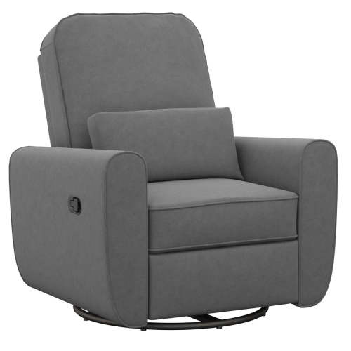 Baby Relax - Nursery Gliding Recliner Chair - Gray - REBEL