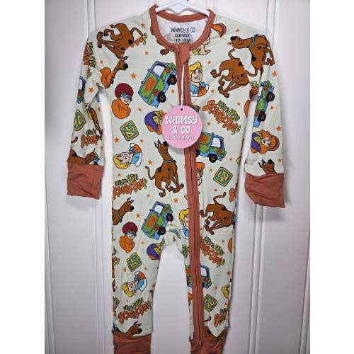 Scooby zippy – Whimsy & Co Bamboo