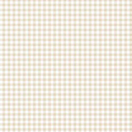 Tempaper & Co. Peel and Stick Wallpaper Gingham Beige