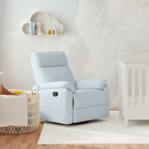 daVinci Suzy Upholstered Swivel Glider Recliner & Reviews | Wayfair