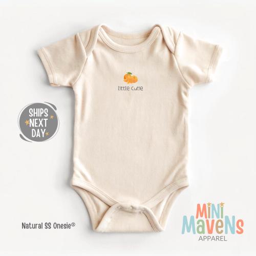 Little Cutie Fruit Baby Onesie®: Minimalist Natural Bodysuit