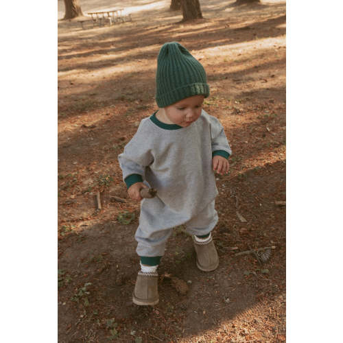 Marlowe Jumpsuit in Heather Grey