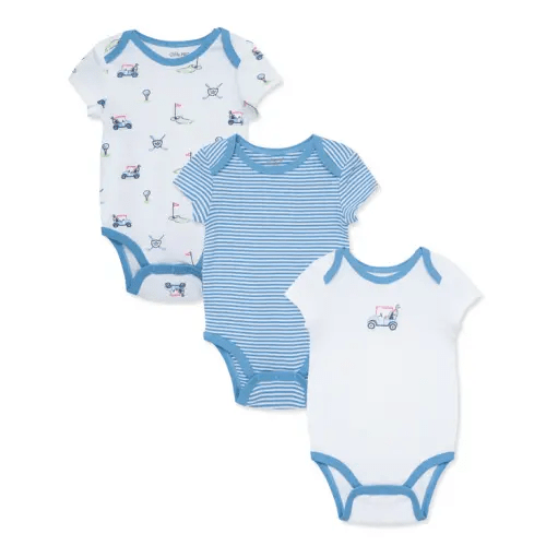 Golf Club 3-Pack Bodysuits