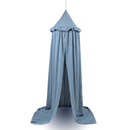 WILLIAMS HARDWARE INCORPORATED Kids Bed Canopy With Frills Cotton Hanging Tent Curtain Net For Reading Nook Hideaway Bedding Play Room Decor | Wayfair