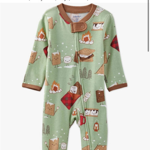 Amazon.com: Butterblu Scout Sleep & Play 100% Organic Cotton Footed Zip Front PJs | GOTS Certified Organic Cotton Two Way Zipper Pajamas One Piece, Baby Girls, Boys, Unisex, Machine Washable