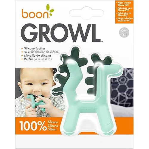 Boon Silicone Teether, Growl Dragon