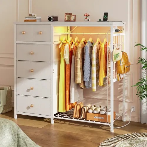Baby clothes dresser