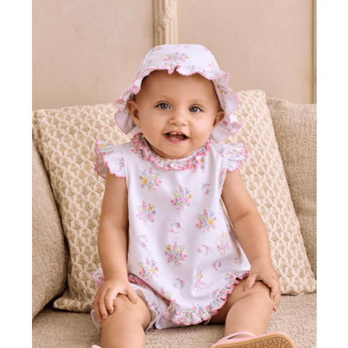 Pastel Gardens Sunsuit Set