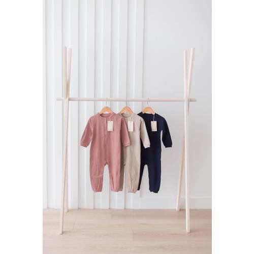 Organic Cotton Romper, Gender Neutral Baby & Toddler Playsuit, Baby Shower Gift