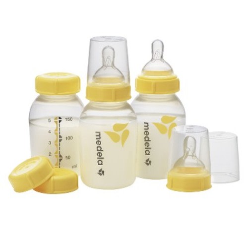 Medela Breast Milk Bottle, Collection and Storage Containers Set - 3pk/5oz
