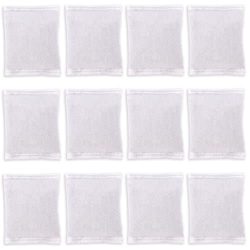 12pcs Carbon Filter Refills for Diaper Genie, Activated Charcoal Smell Absorbing Deodorizer Complete Bulk for Playtex Diaper Genie Cans Closets & Shoe Cabinets (20g)