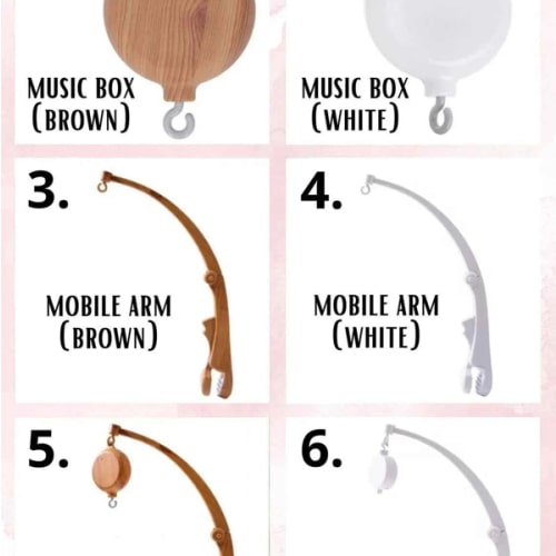 Baby Mobile Music Box Rotating Music Mechanism Spinning Motion For Mobile Mobile Music Box Music Box 35 Melodies