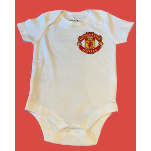 Personalised Man United baby grow