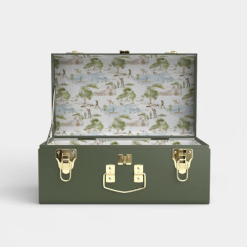 Mini Trunk - Green | Petite Keep