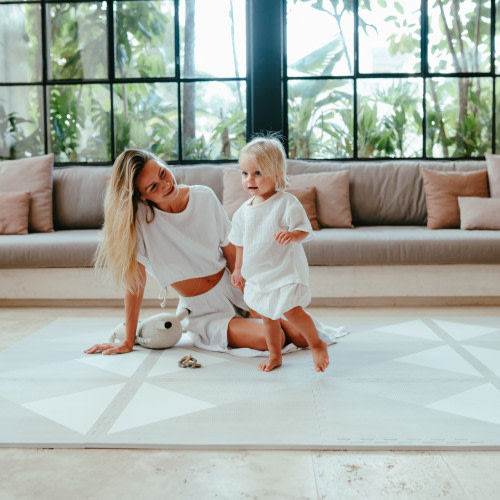 Toddlekind Premium Foam Playmats Kyte Collection - Storm