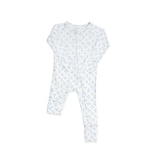 Sleep Romper - Clover Blue