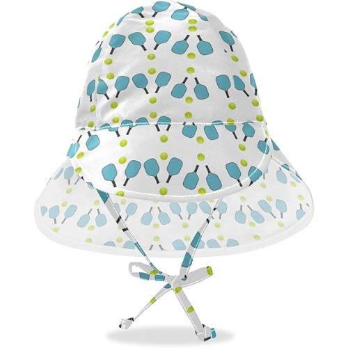 Baby Sun Hat for Girls Boys Toddler Beach Bucket Hats for Camping Travel Outdoor 2-4T
