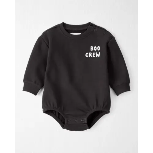 Baby Organic Cotton 'Boo Crew' French Terry Bubble - Little Planet | Carter's