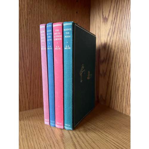 Set of 4 books of Winnie The Pooh Collectors Edition facsimile of original edition