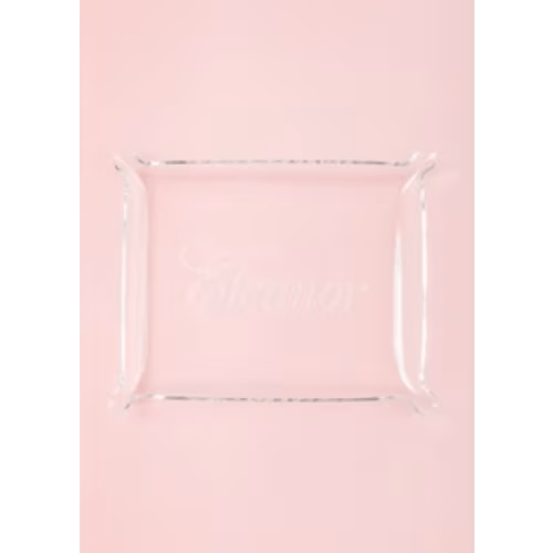 Plastic Acrylic Personalized Tray | Over The Moon