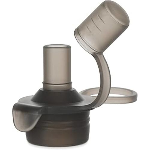 haakaa Silicone Yummy Pouch Sippy Spout, Adaptor Compatible haakaa Yummy Pouches and Milk Storage Bags,Not Compatible with Other Brands,Grey