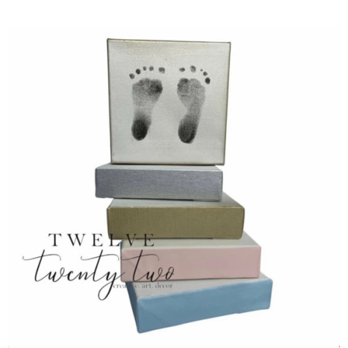 Baby Footprint Canvas Kits – Birdwell's
