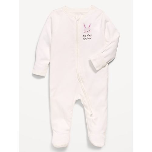 2-Way-Zip Sleep & Play Footed One-Piece for Baby