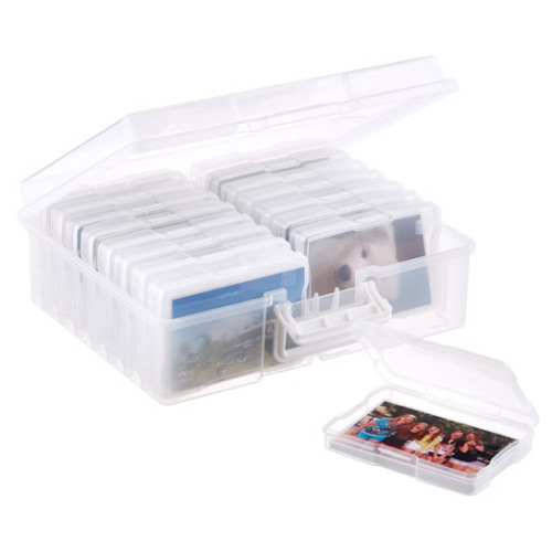 Iris 16-Case 4" x 6" Photo & Craft Storage Carrier | The Container Store