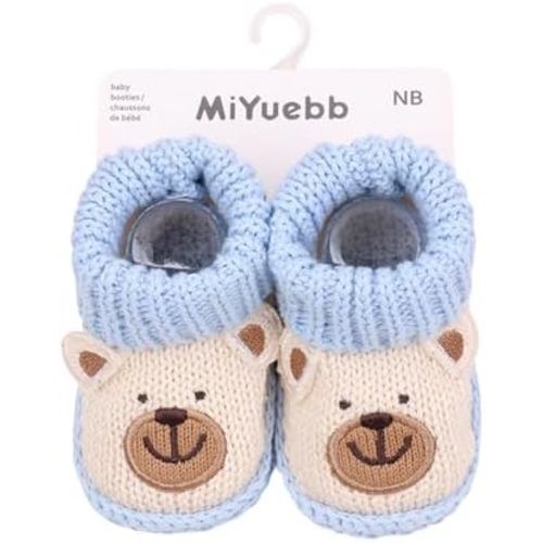 Baby Boy Girl Knitted Booties Soft Sole Warm Walking Shoes