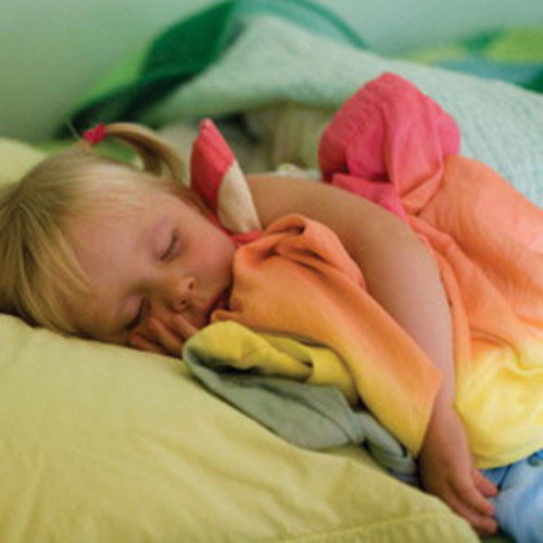 Rainbow Silk & Cotton Baby Blanket | Nova Natural Toys & Crafts