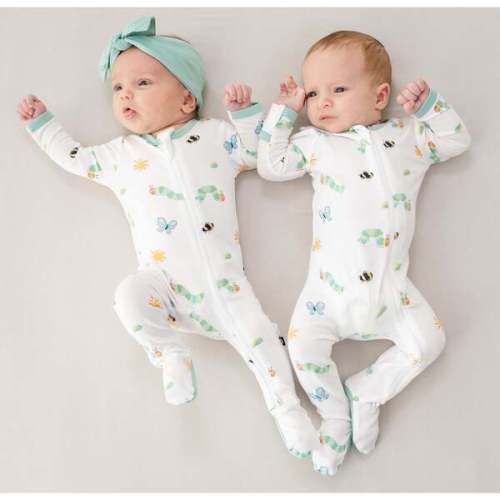 Zippered Footie, The Very Hungry Caterpillar™ and Friends - Kyte Baby | Maisonette