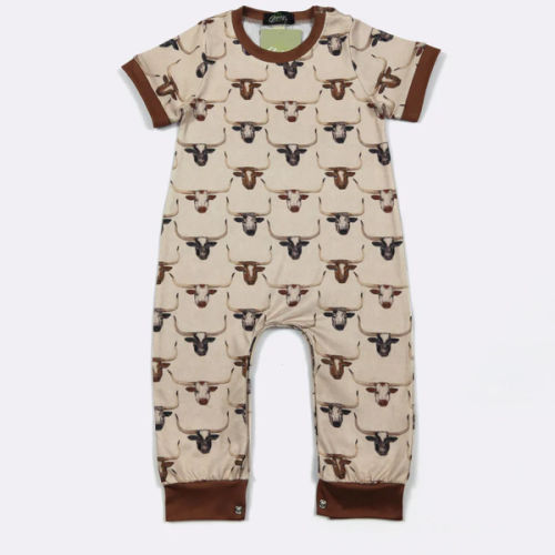 Longhorn Romper