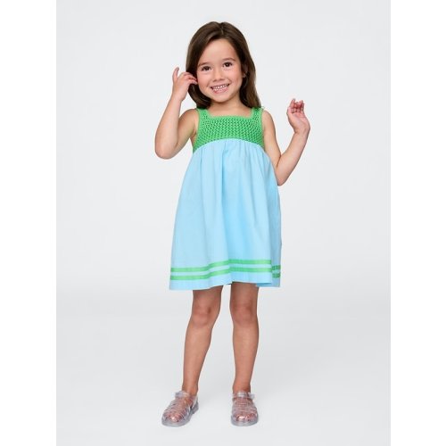 Baby & Toddler Crochet-Yoke Dress