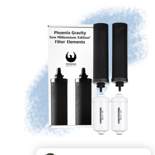 Buy The Berkey Phoenix Gravity New Millennium Edition Filter Elements & Berkey PF2 Fluoride (Combo)(In Stock, Ready To Ship) - USA Berkey Filters