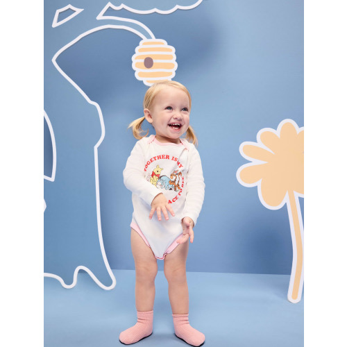 Old Navy x Disney Winnie the Pooh Long-Sleeve Bodysuit for Baby