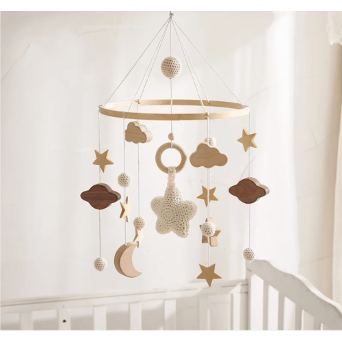 Handmade Baby Mobile Milky Way