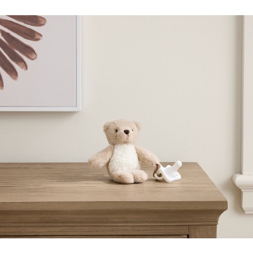Luxe Teddy Pacifier Holder