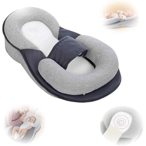 Baby Bed Acid Reflux, Baby Feeding Support Pillow, Rest Nest Babys Bed for Reducing Spit-Up (Enlarge)