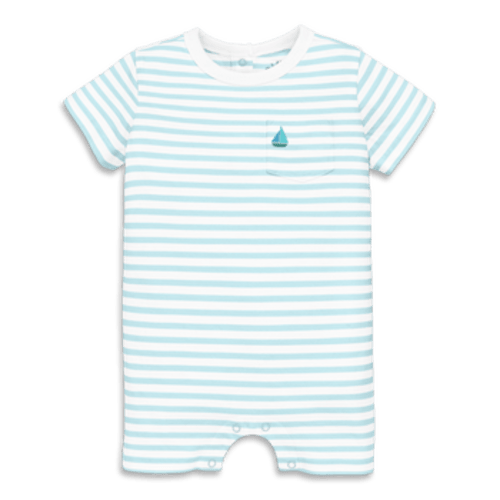 Baby Embroidered Stripe Pocket Shortie, 12-18M