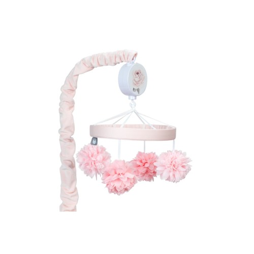 Signature Botanical Baby Floral Musical Baby Crib Mobile