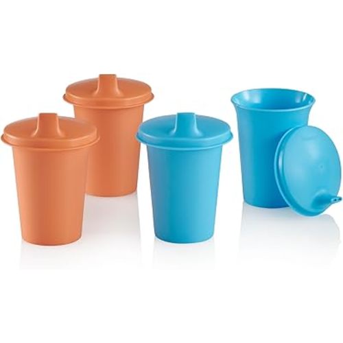 Tupperware Bell Tumblers & Sipper Seal Set - Dishwasher Safe & BPA Free