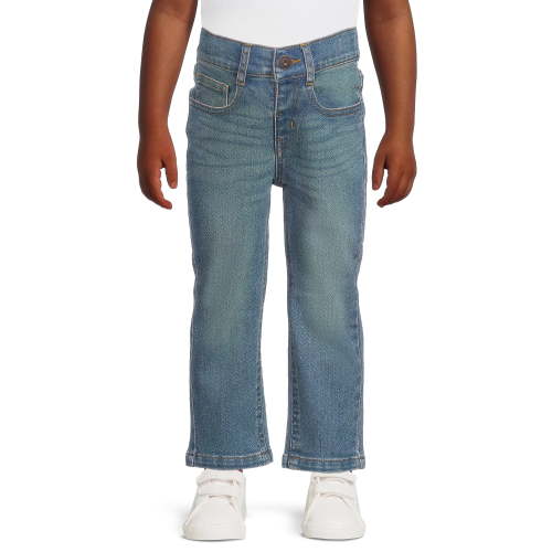 Wrangler Toddler Boy Pull-On Straight Leg Jeans, Sizes 12M-5T