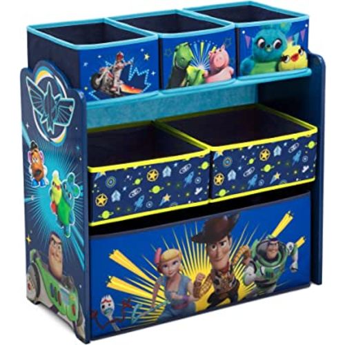 Disney/Pixar Toy Story 4 6 Bin Design and Store Toy Organizer by Delta Children