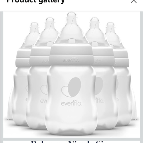 Evenflo Feeding Premium Proflo Venting Balance Plus Standard Neck Baby, Newborn and Infant Bottles - Developed by Pediatric Feeding Specialists - 4 Ounce (Pack of 6)